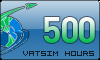 500 heures de vols sur VATSIM